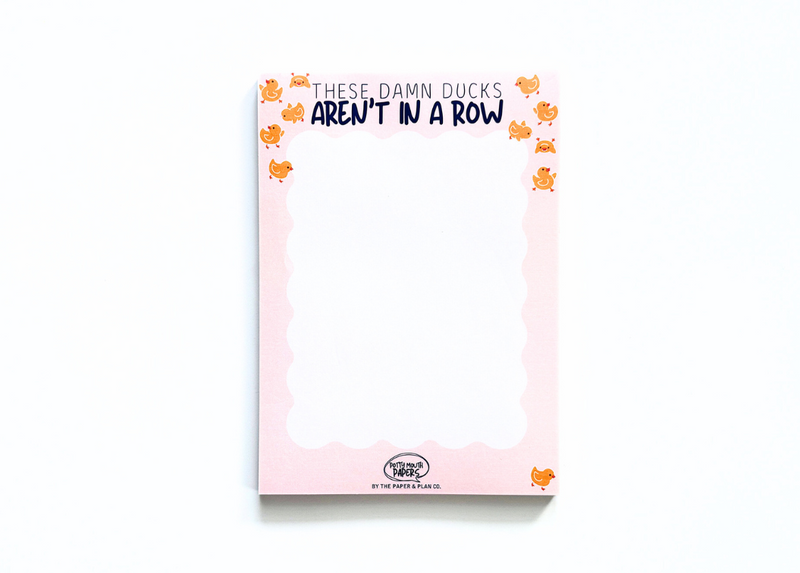 These D*mn Ducks Notepad
