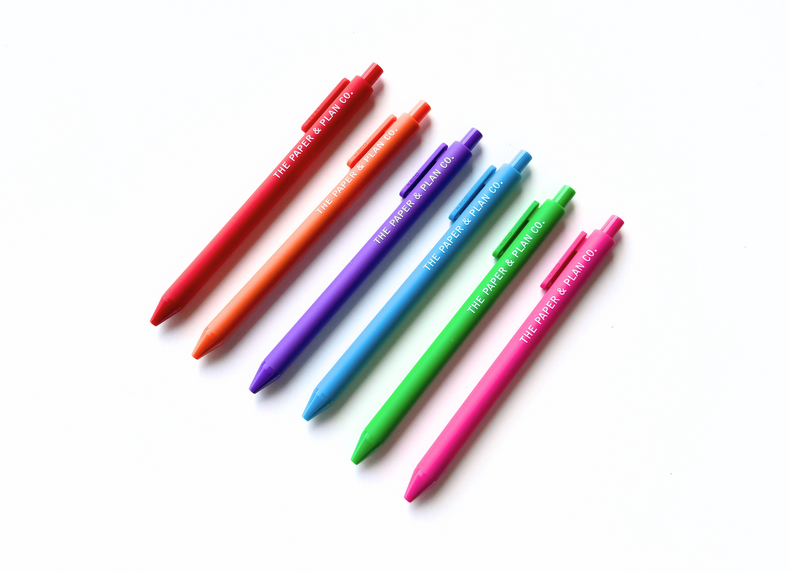 Color Wheel Pen Set