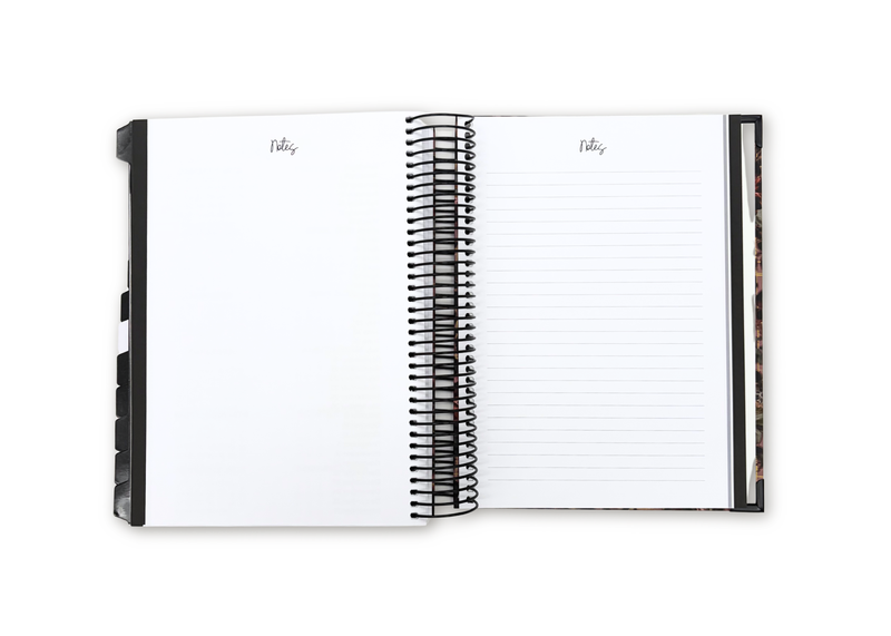2027 Velvet Floral Daily Planner Premium Bundle