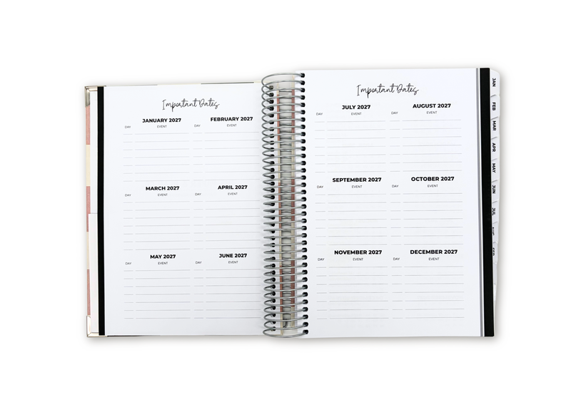 2027 Strawberry Fields Daily Planner Basic Bundle