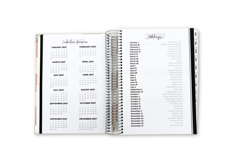 2027 Strawberry Fields Daily Planner Basic Bundle