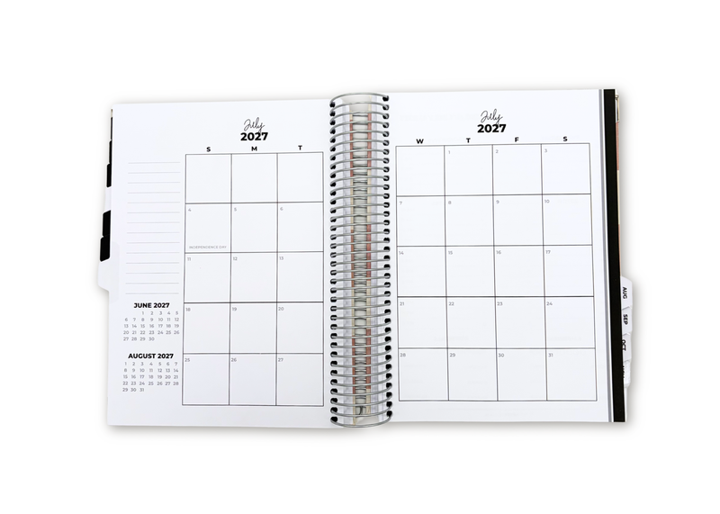 2027 Wildflower Daily Planner