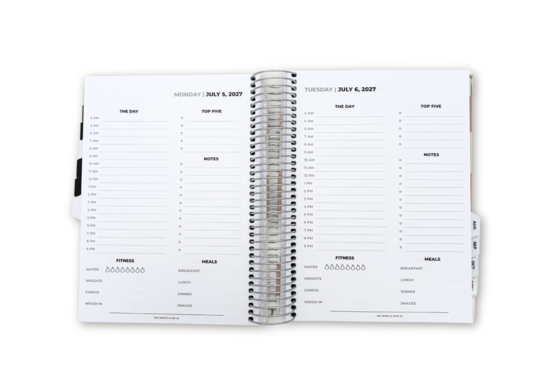 2027 Wildflower Daily Planner