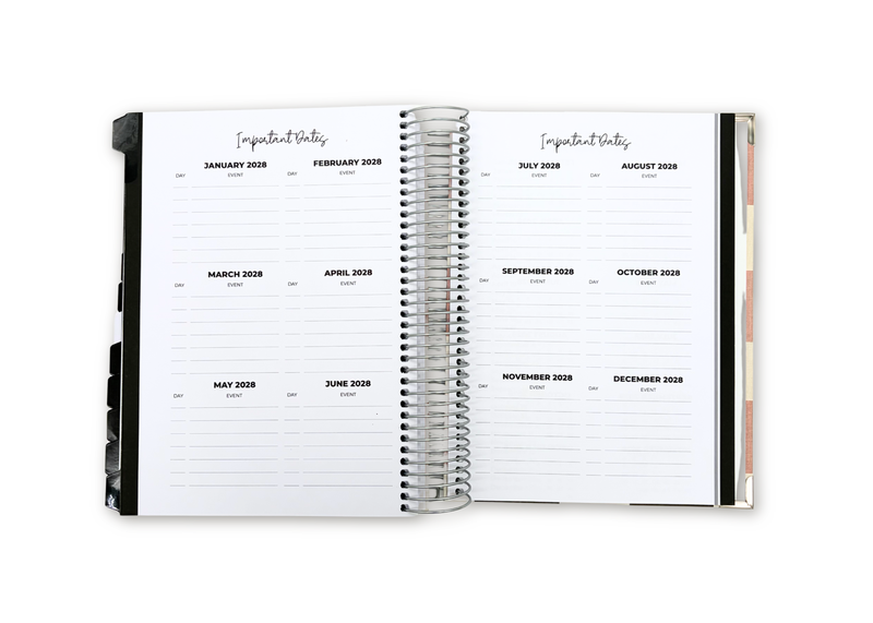 2027 Wildflower Daily Planner
