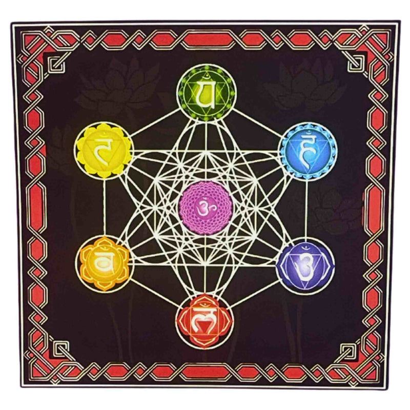 7 Chakra Altar Cloth
