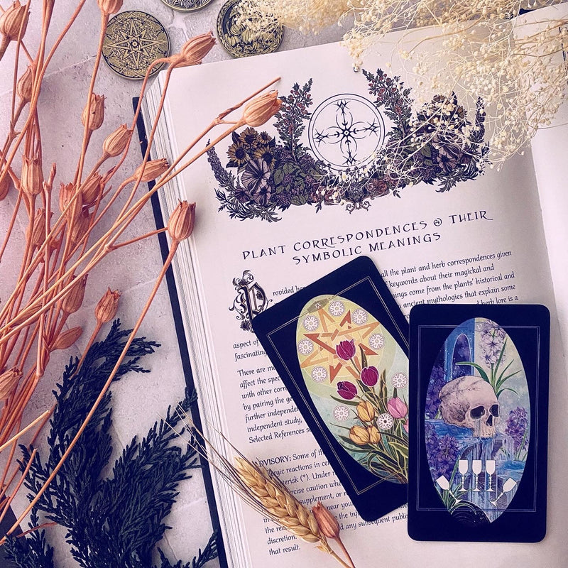 Children of Ostara Tarot Deck & Book set | LIMITED GOLD EDITION
