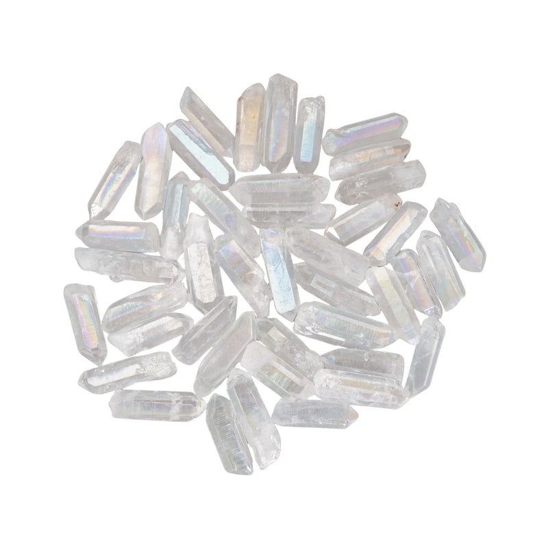 Angel Aura Quartz Crystal Point