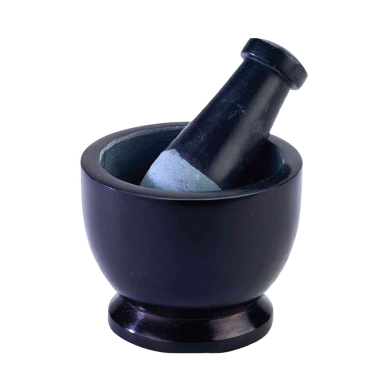 Black 3" Mortar and Pestle