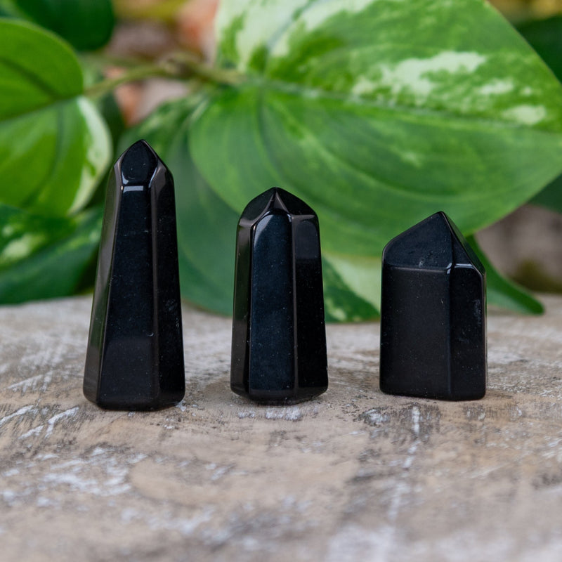 Black Obsidian Small Point
