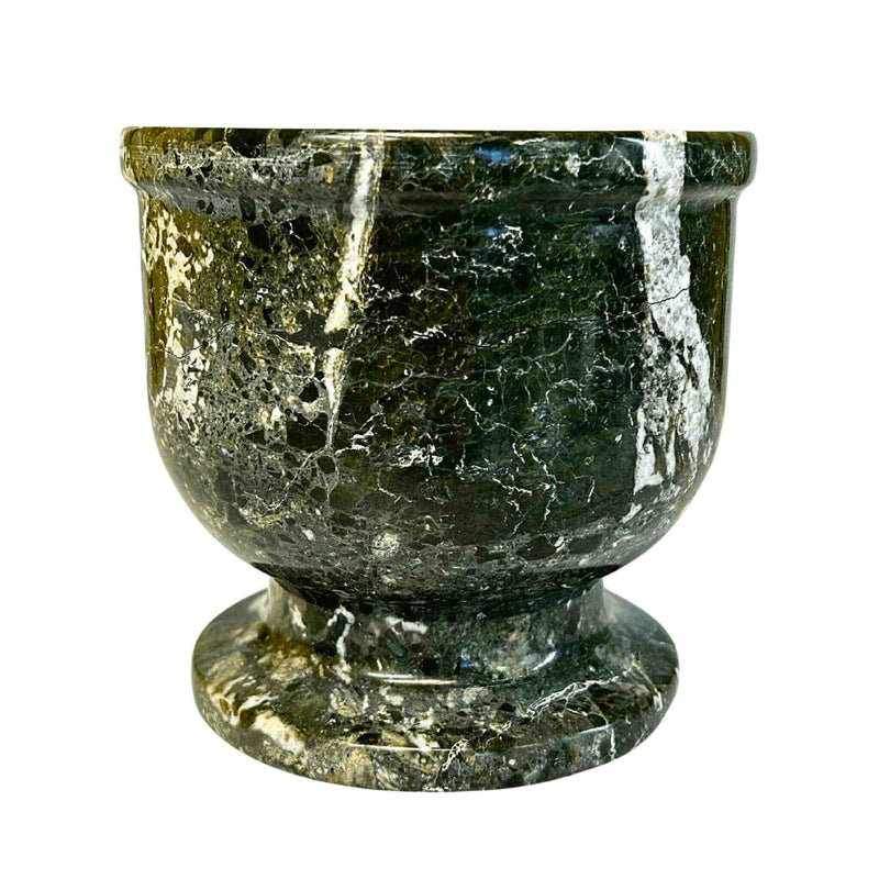 Black Zebra Mortar and Pestle