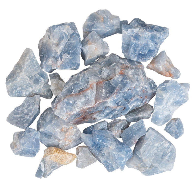 Blue Calcite Raw