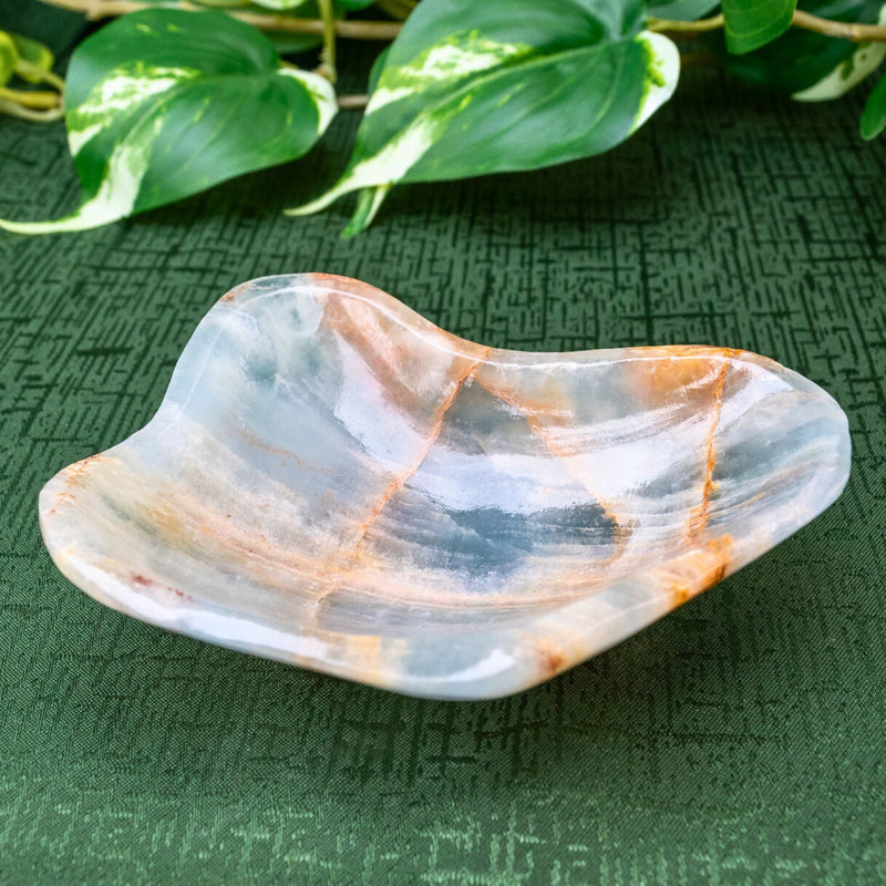 Blue Calcite Bowl