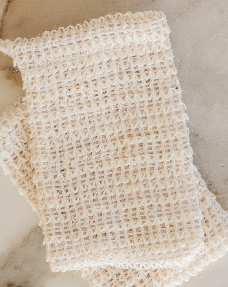 CASA AGAVE® Woven Soap Bag - Exfoliating Scrubber - No Tox Life®