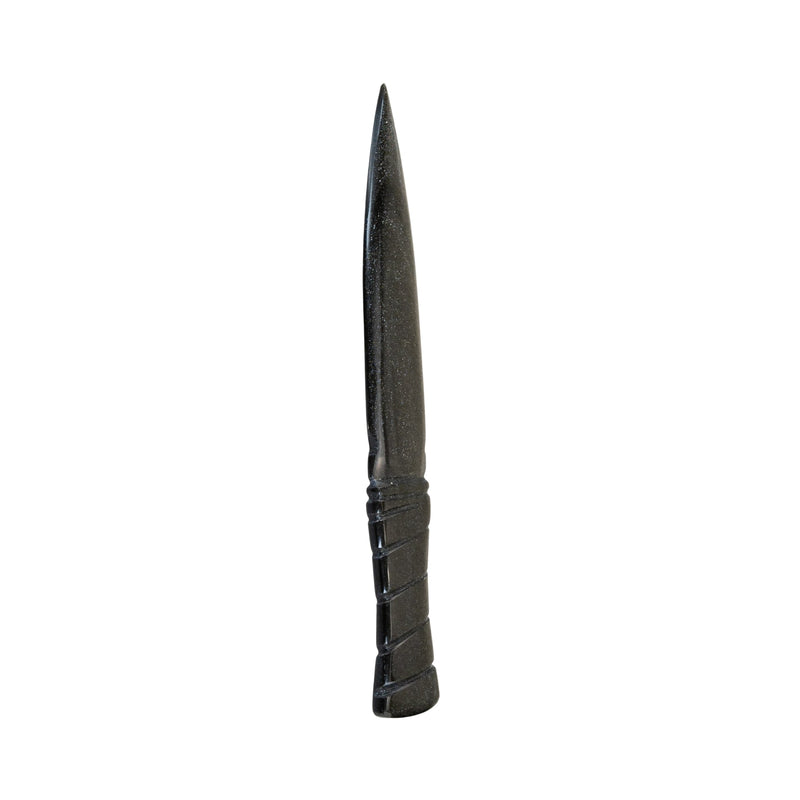 Golden Sheen Knife with Spiral Handle