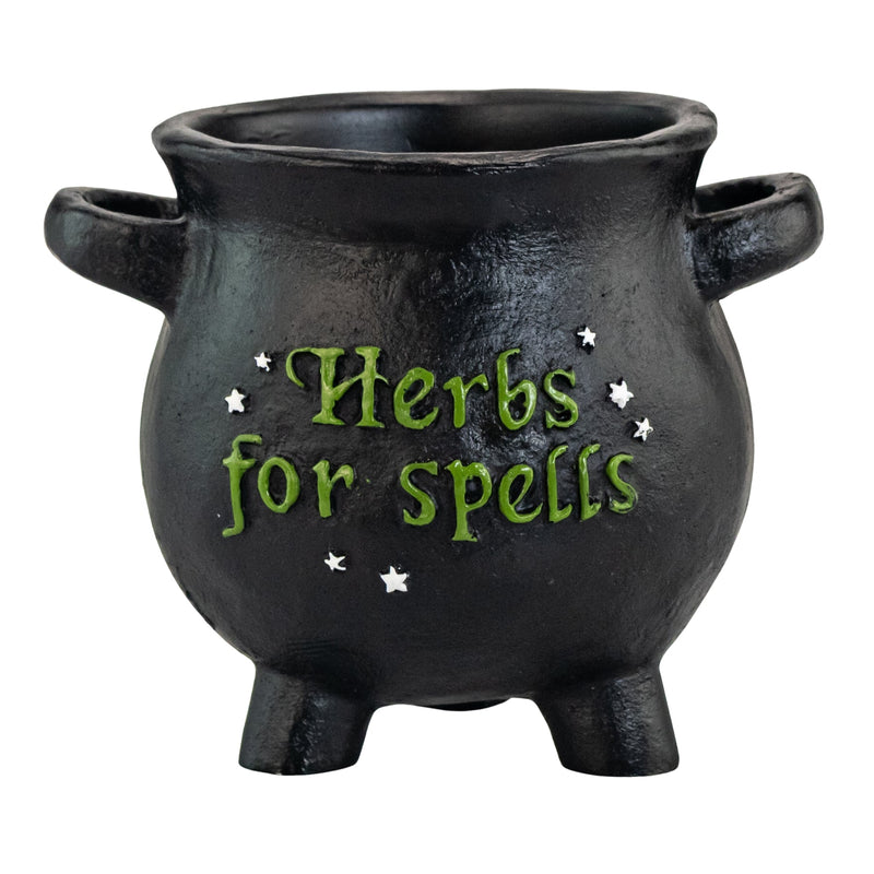 Herbs for Spells Cauldron Planter