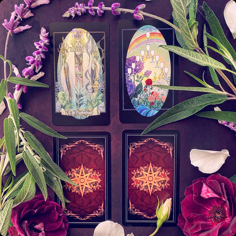 Children of Ostara Tarot Deck & Book set | LIMITED GOLD EDITION