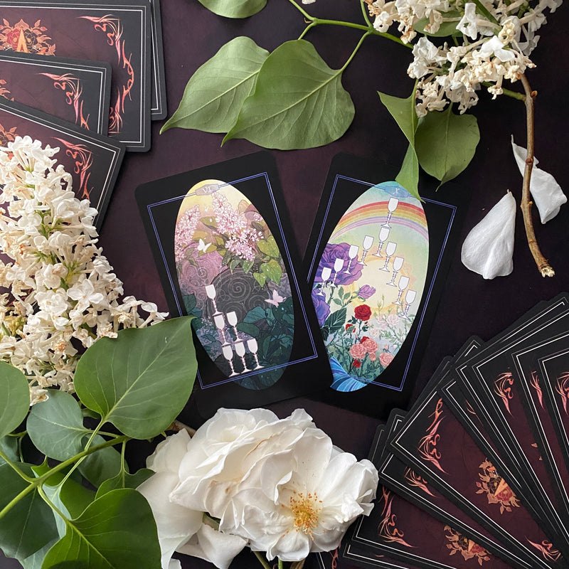 Children of Ostara Tarot Deck & Book set | LIMITED GOLD EDITION
