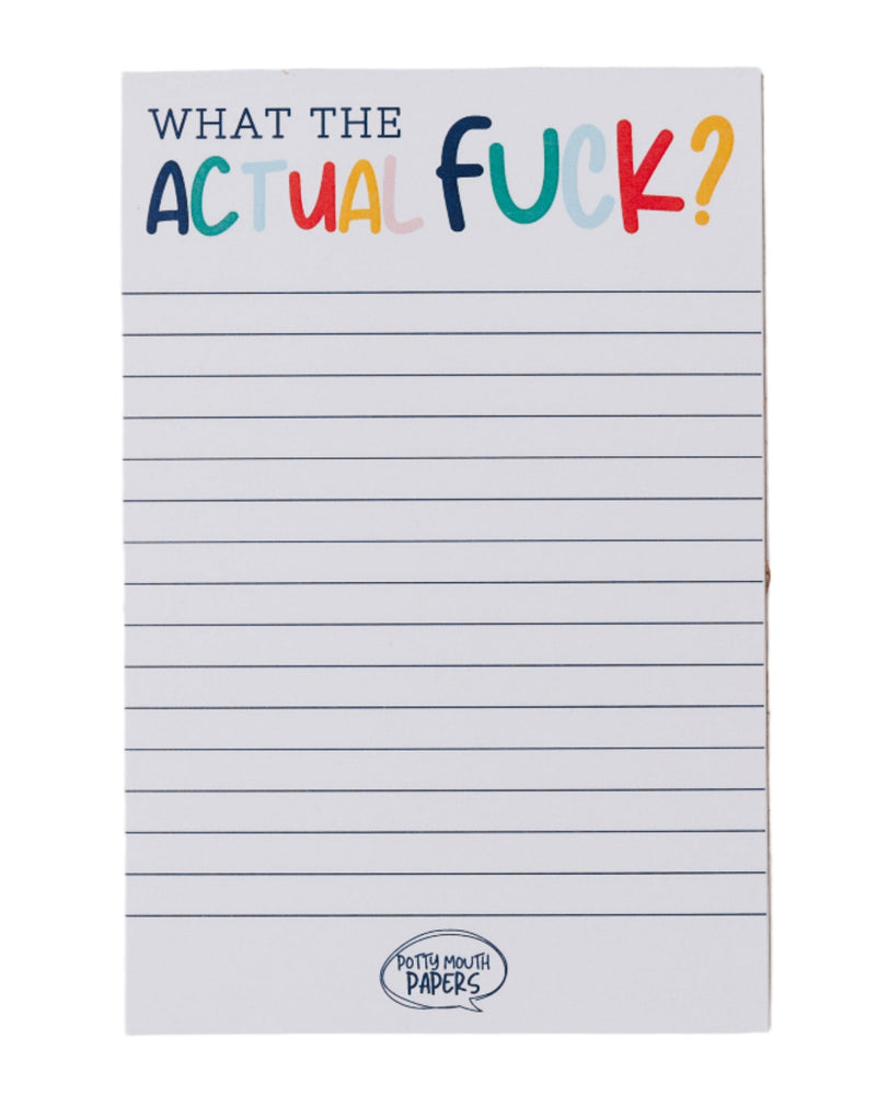 What The Actual Fu*k Notepad