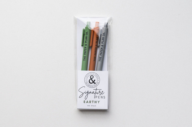 Earthy Pens