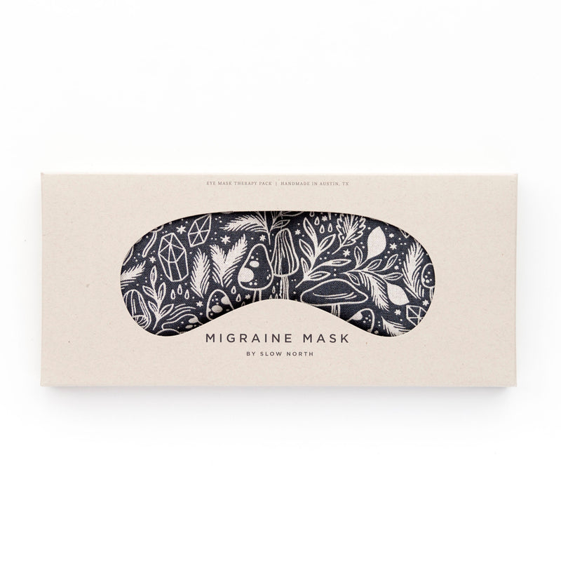 Eye Mask + Neck Wrap Bundle - Mystical Mushroom