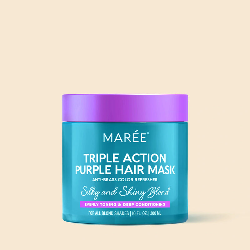 Purple Mask for Blonde Hair