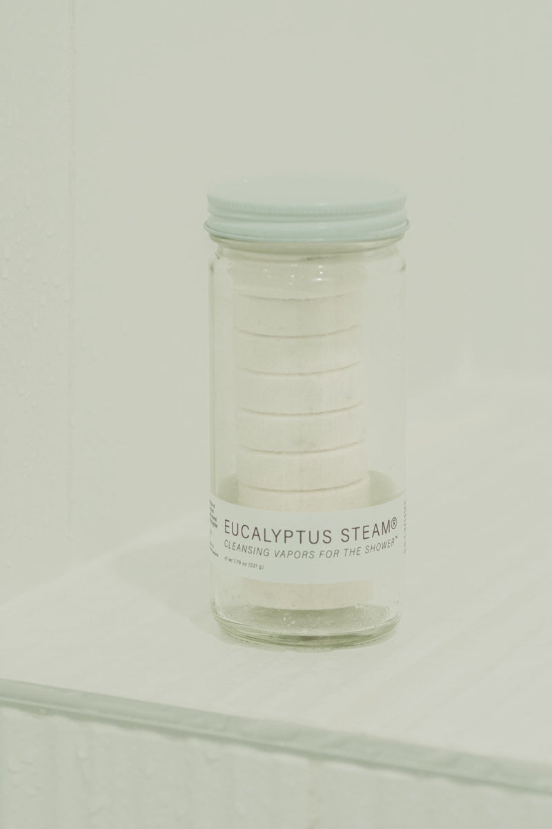 EUCALYPTUS STEAM® Cleansing vapors for the shower® - Normal Jar - No Tox Life®