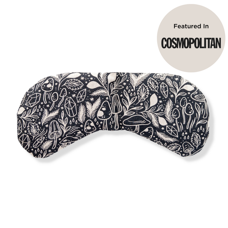 Eye Mask + Neck Wrap Bundle - Mystical Mushroom