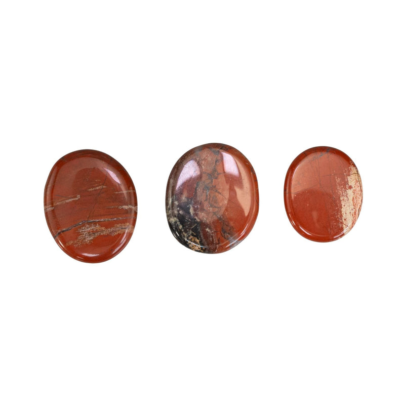 Red Jasper Palm Stone