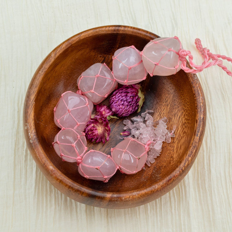 Rose Quartz Car Mobile