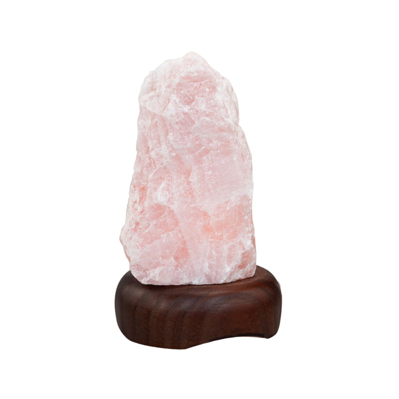 Rough Rose Quartz Lamp