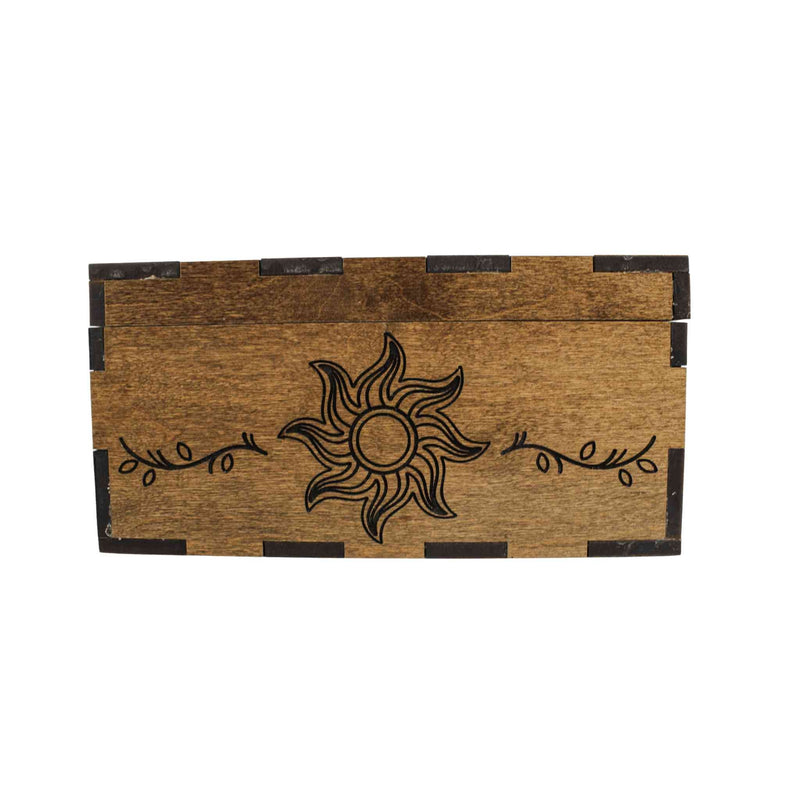 Sunburst Box with Runes Set