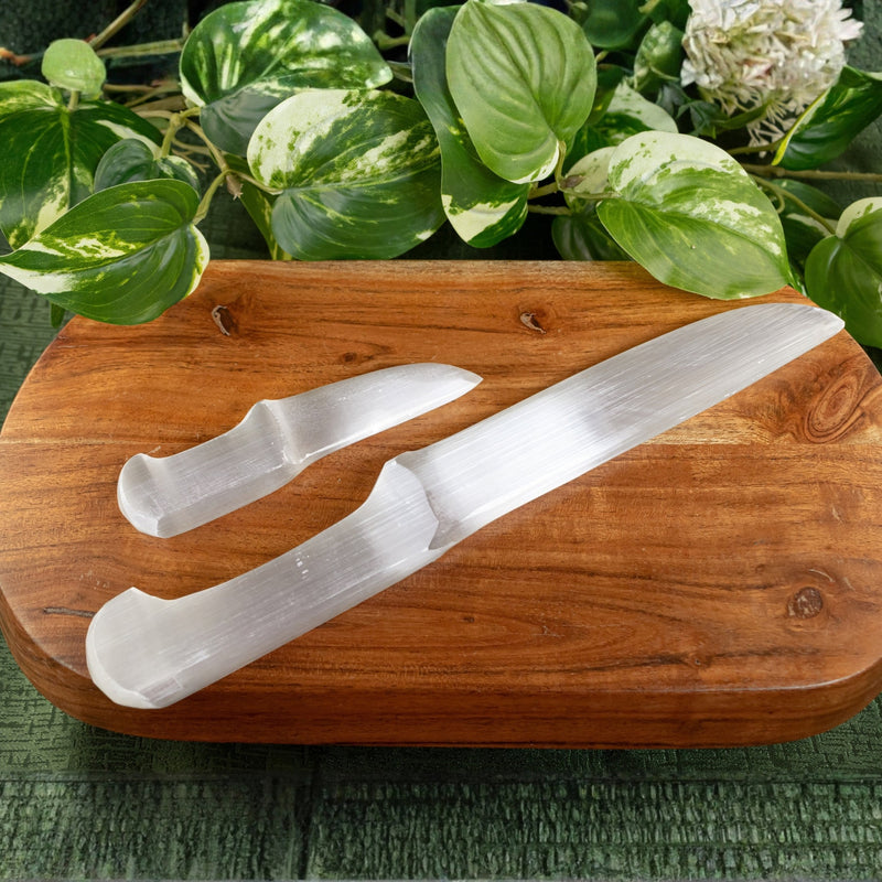 Selenite Knife