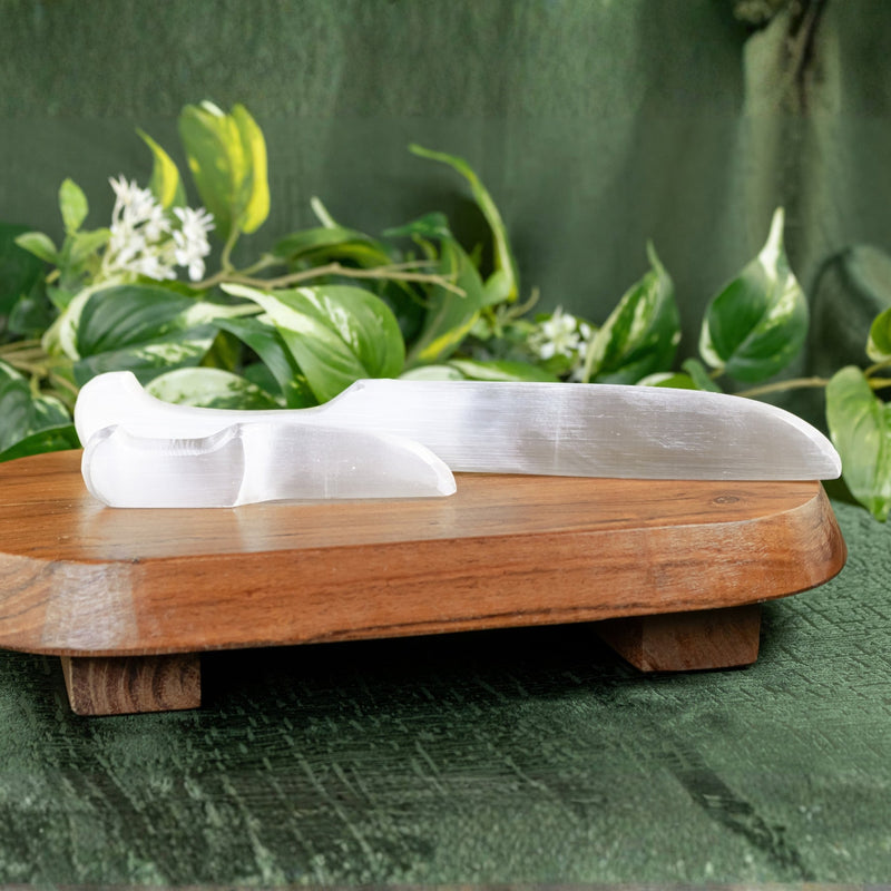 Selenite Knife
