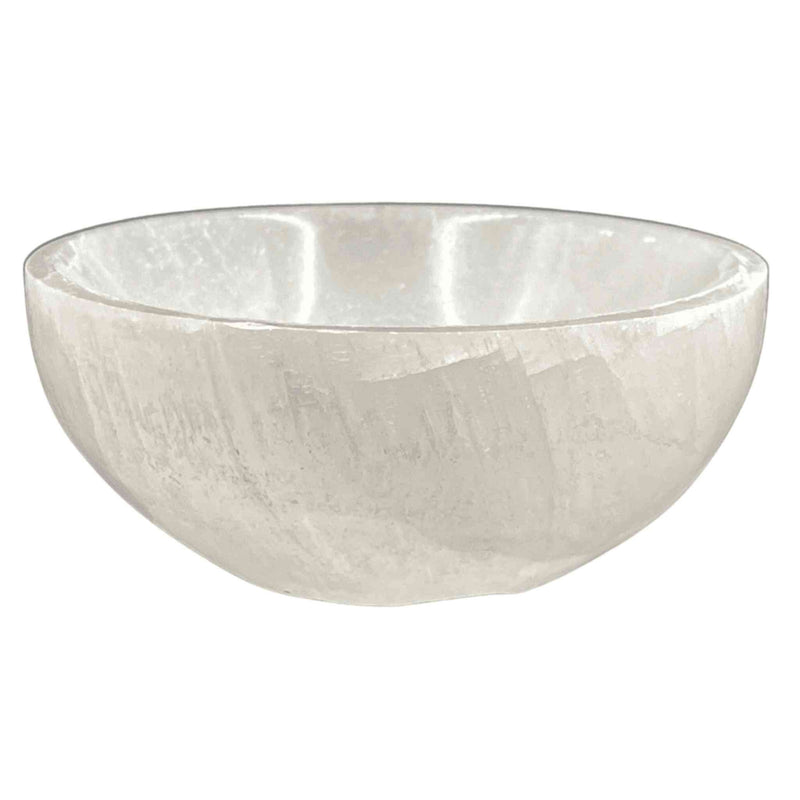 Selenite Round Bowl