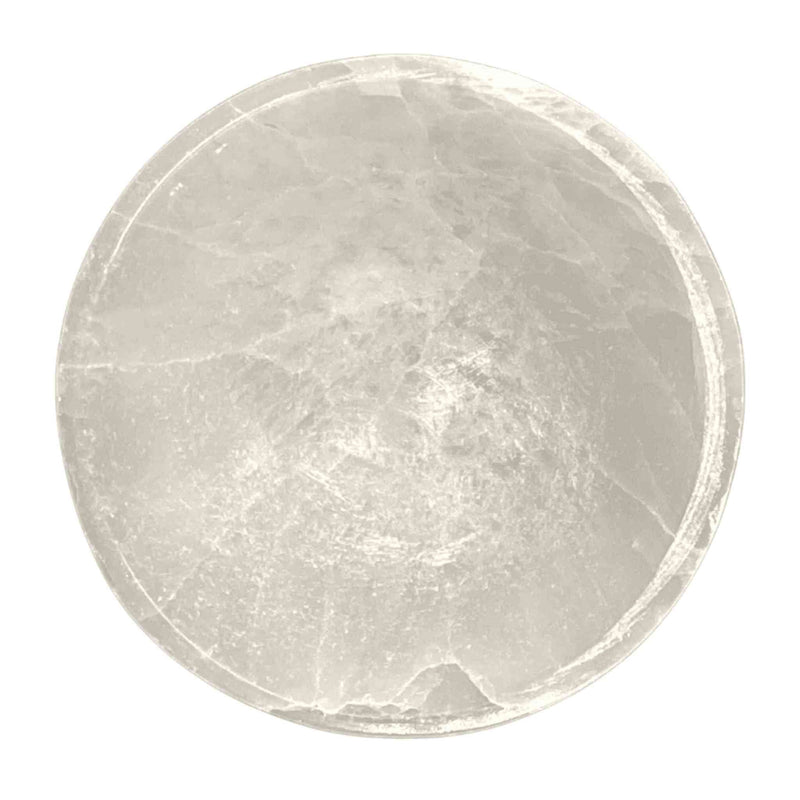 Selenite Round Bowl