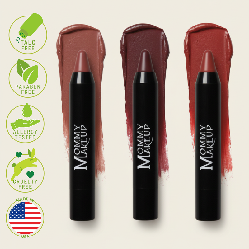 Triple Sticks Lipstick, Cream Blush, and Treatment in Toasted Berry