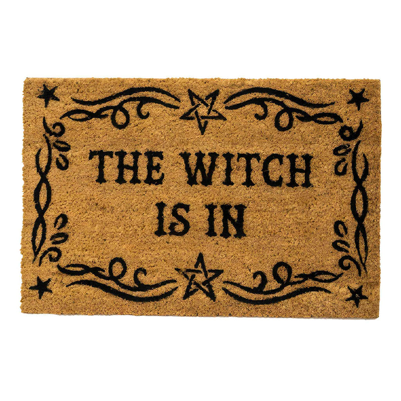 The Witch Is In Doormat