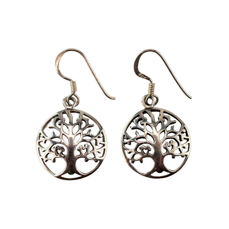 Tree of Life Sterling Silver Earrings