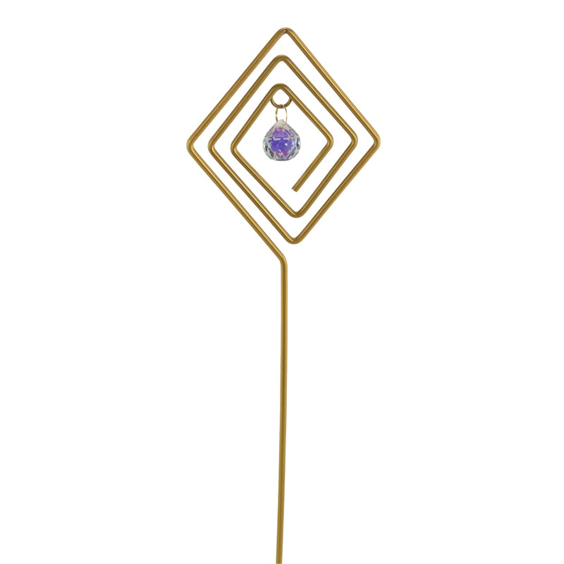 Gold Plant Trellis with Crystal - Variety