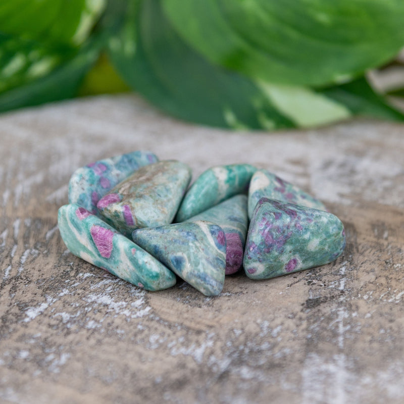 Ruby in Fuchsite Tumbled