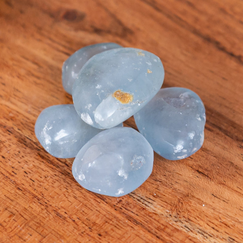 Celestite Quartz Tumbled