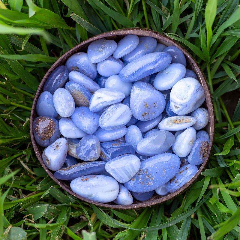 Blue Lace Agate Tumbled