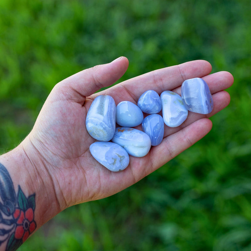 Blue Lace Agate Tumbled
