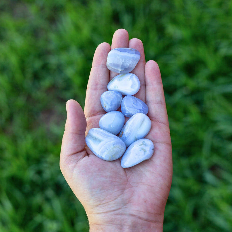 Blue Lace Agate Tumbled