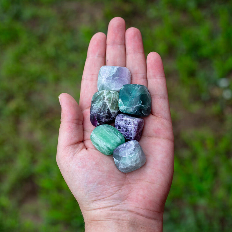 Fluorite Tumbled