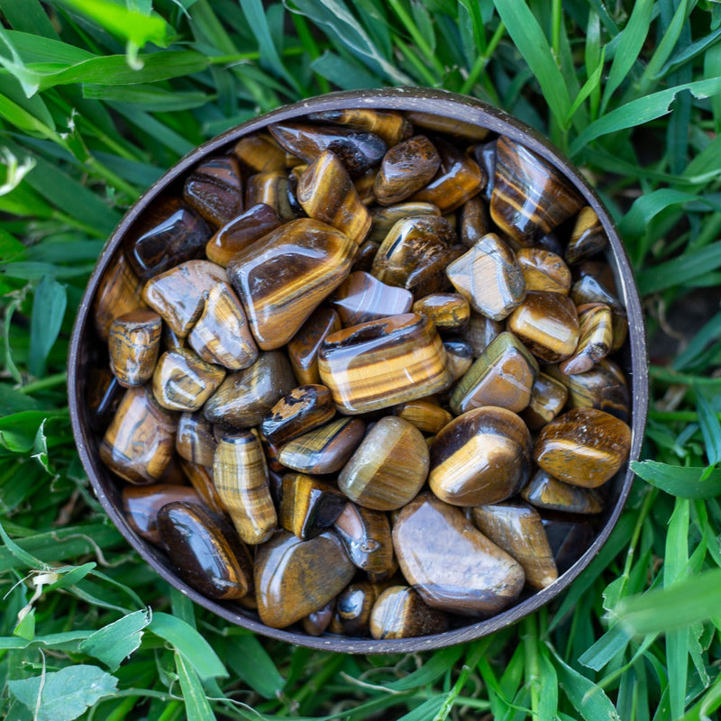 Tiger's Eye Tumbled