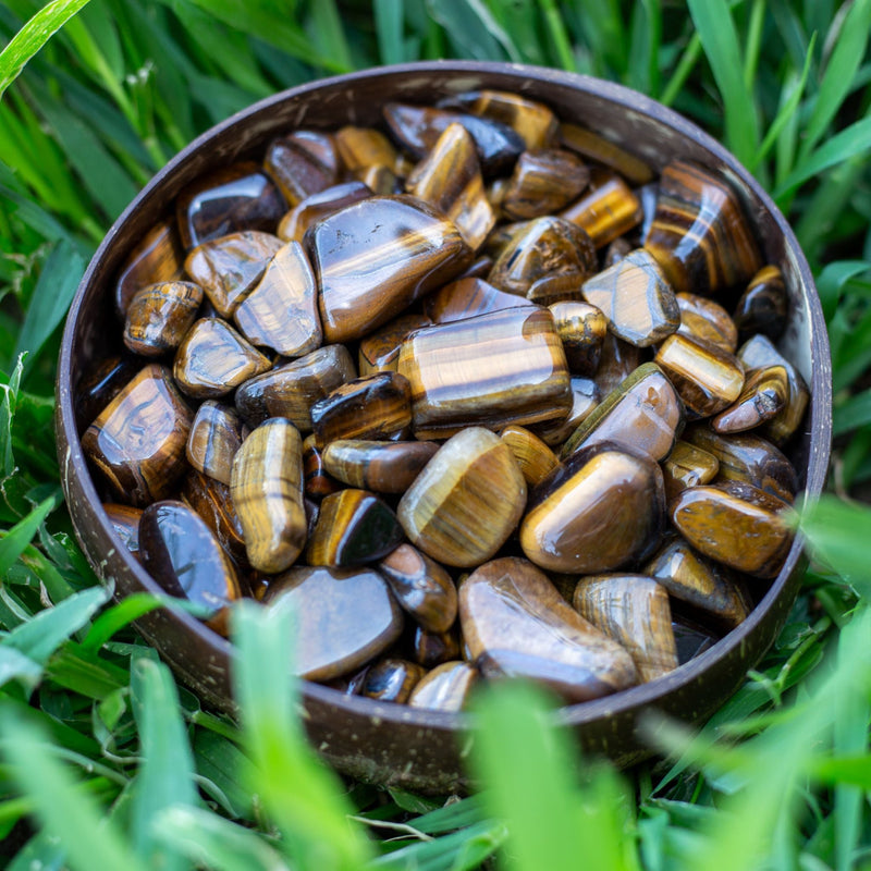 Tiger's Eye Tumbled