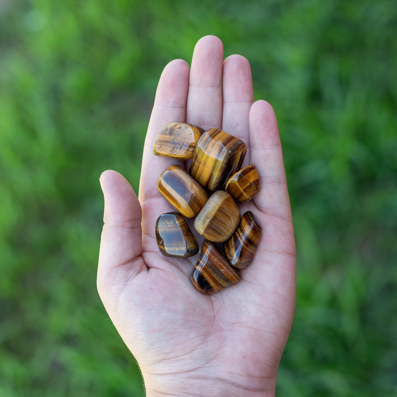 Tiger's Eye Tumbled