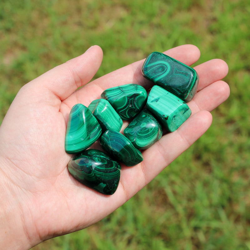 Malachite Tumbled