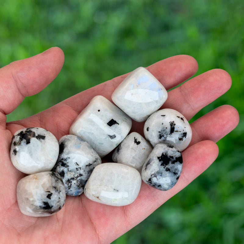Rainbow Moonstone Tumbled